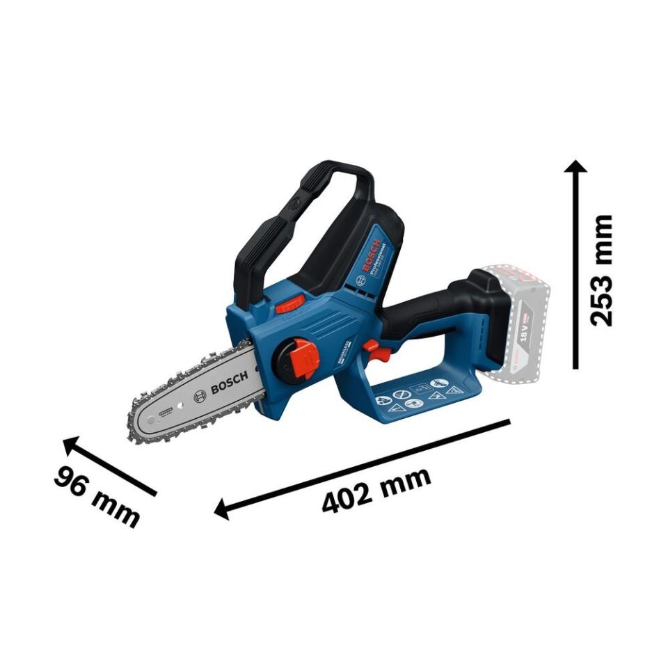 BOSCH GKE 18V-15 Akülü Budama Testeresi (Akü Dahil Değildir.) (0 600 8D7 000)