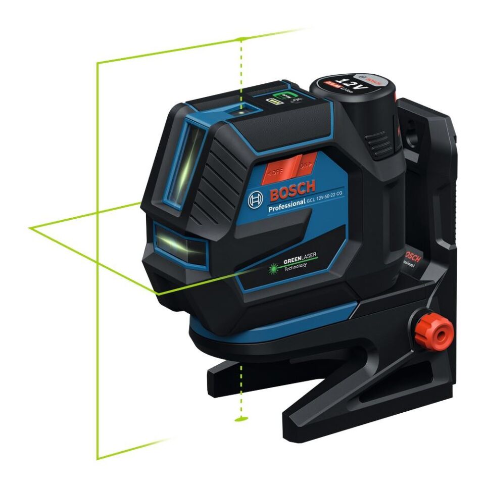BOSCH GCL 12V-50 22 CG Akülü Çizgi Lazer + Tripot (0 601 066 S01)
