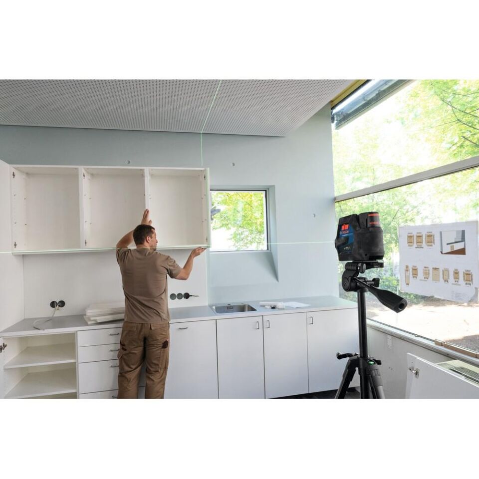 BOSCH GCL 12V-50 22 CG Akülü Çizgi Lazer + Tripot (0 601 066 S01)
