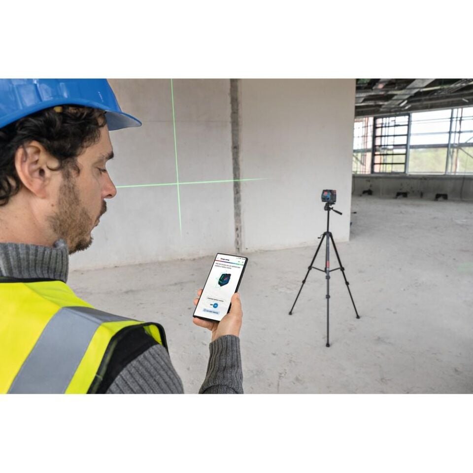 BOSCH GCL 12V-50 22 CG Akülü Çizgi Lazer + Tripot (0 601 066 S01)