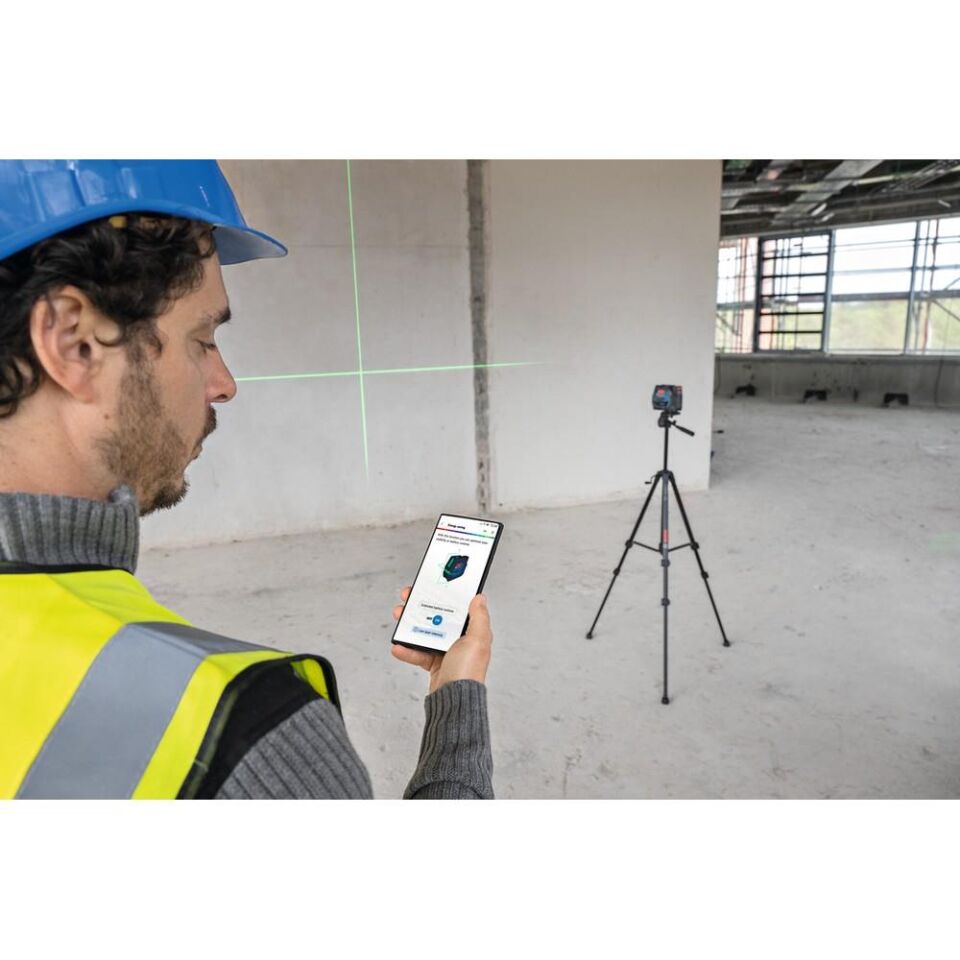 BOSCH GCL 12V-50 22 CG Akülü Çizgi Lazer + Tripot (0 601 066 S01)