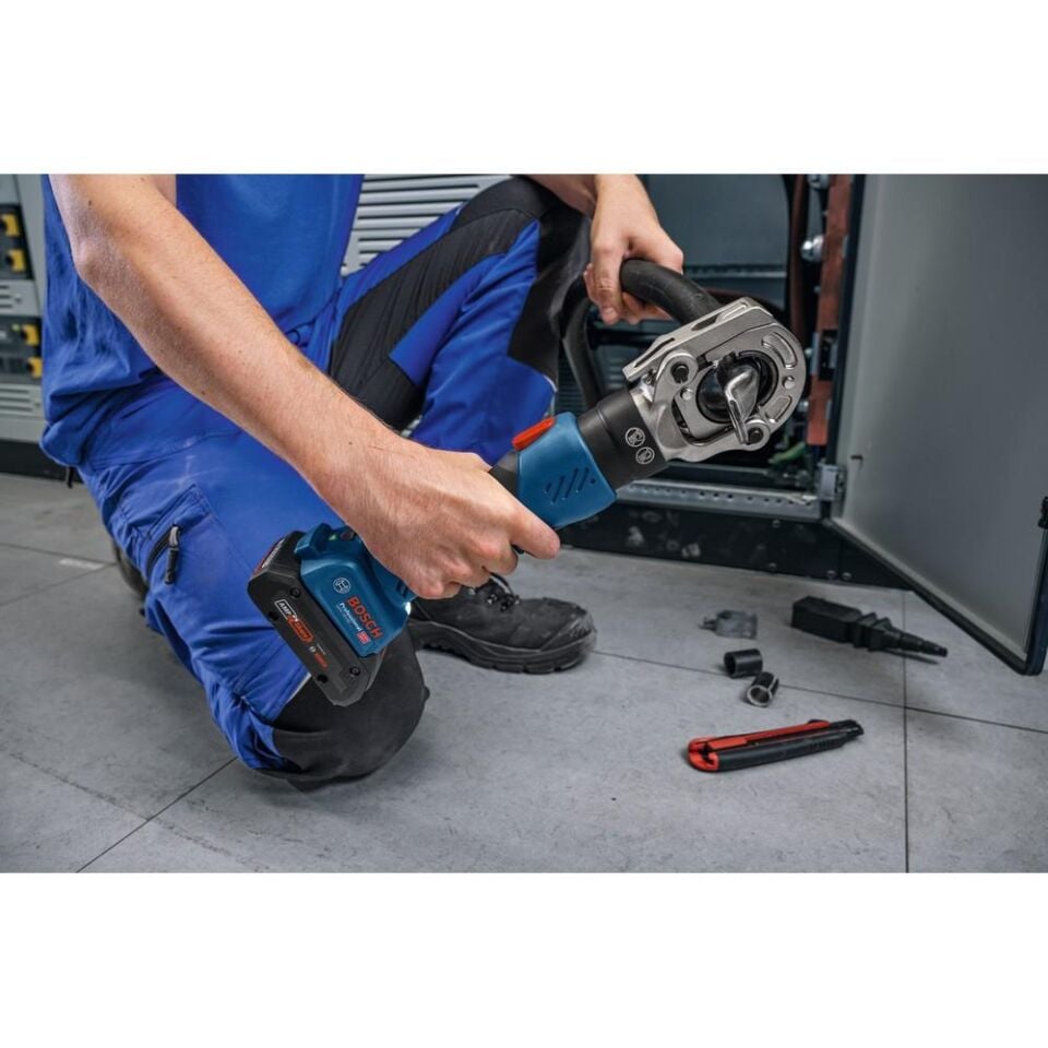 BOSCH GPH 18V-60 Akülü Hidrolik Kablo Pabuç Sıkıcı (Akü Dahil Değildir.) (0 601 9P0 100)