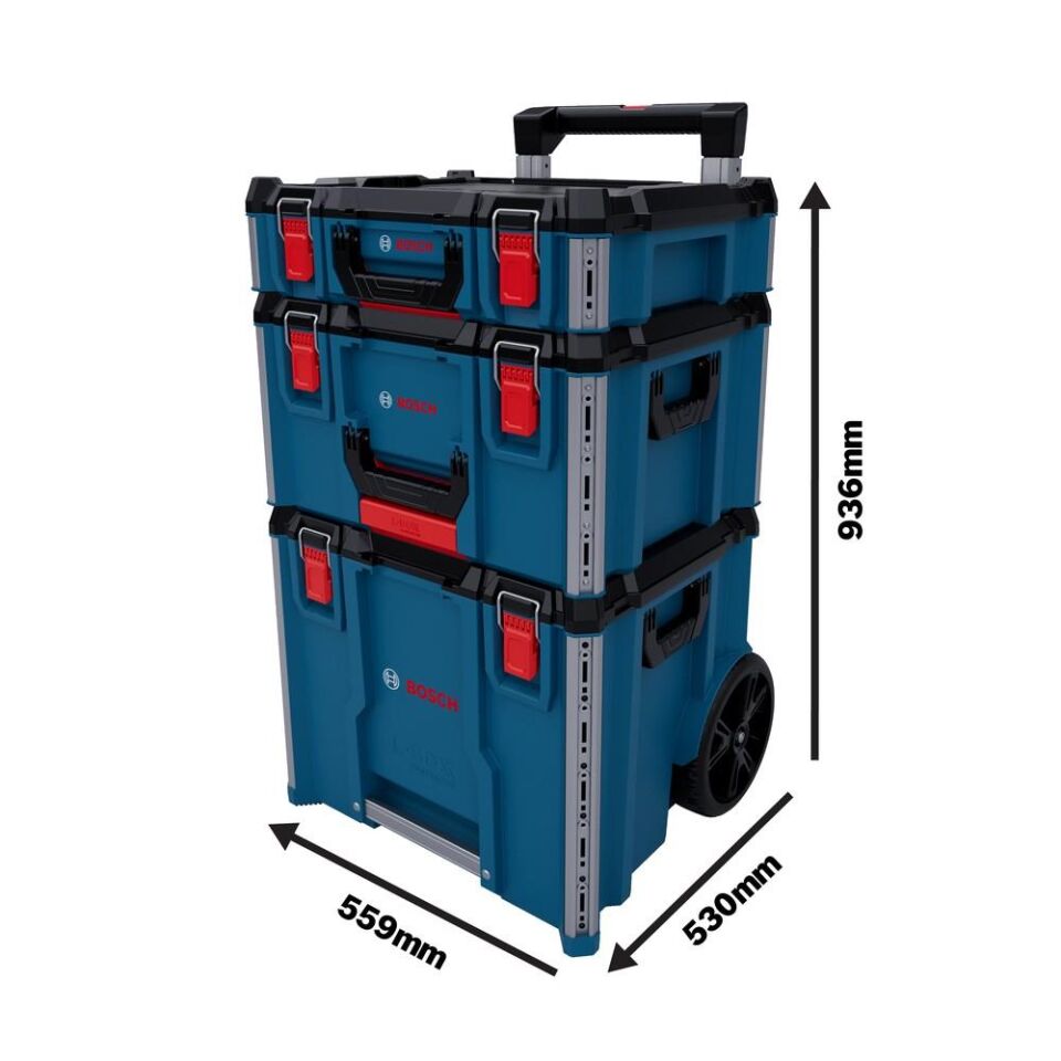 BOSCH L BOXX 3 Katlı Taşıma Çantası Seti (1 600 A03 7DY)