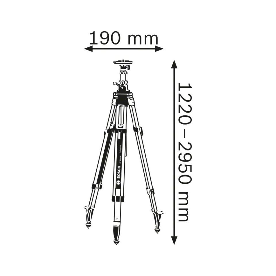 BOSCH BT 300  HD Tripot Ayak (0 601 091 A00)