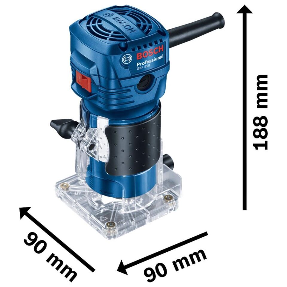 BOSCH GKF 550 Elektrikli Freze Makinesi (0 601 6A0 020)