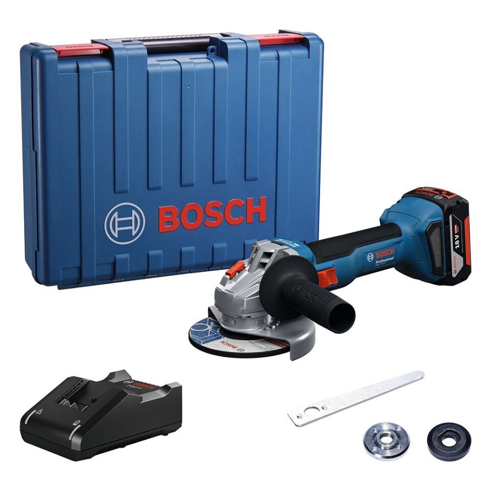 BOSCH GWS 18V-8 Akülü Taşlama Makinesi (1x4.0Ah) (0 601 9N9 021)