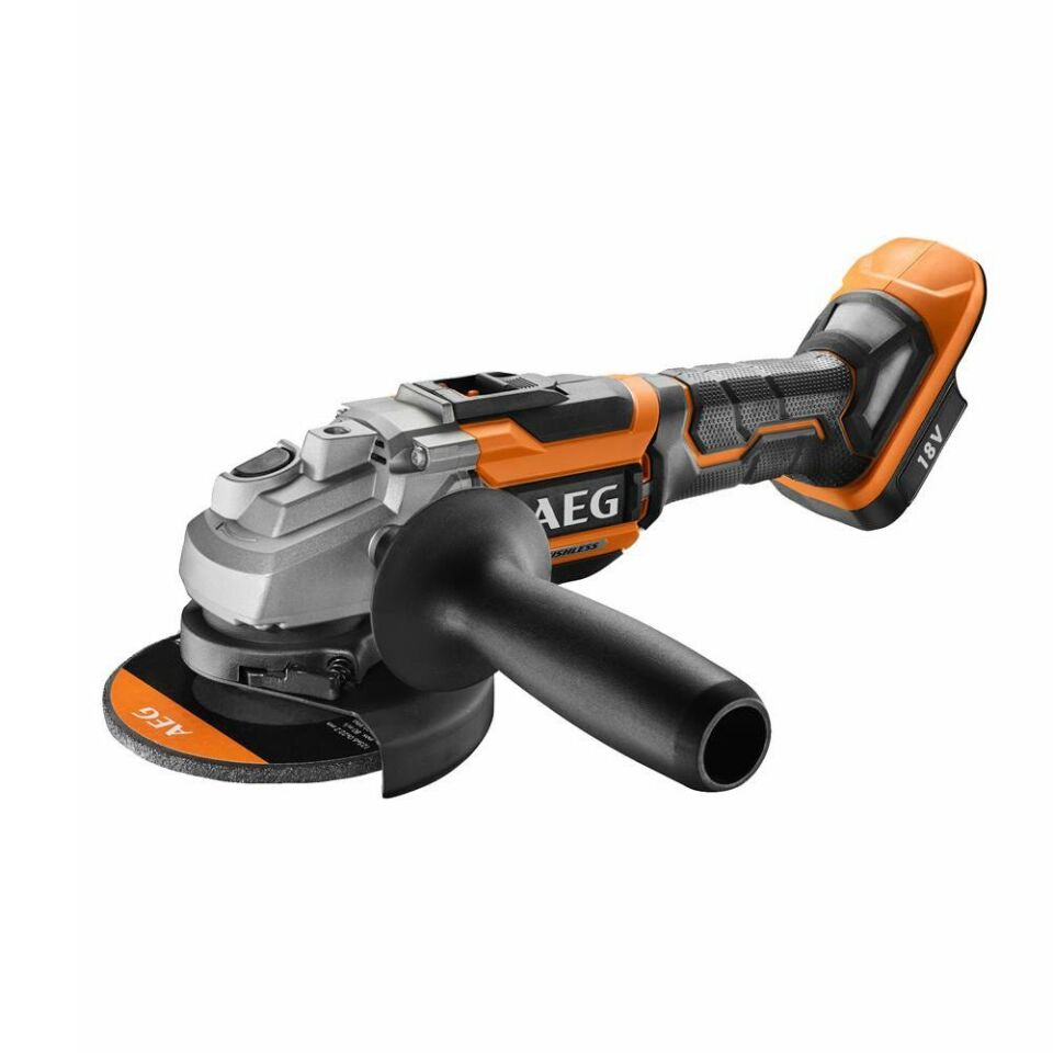 AEG BEWS 18-125BLLI-502C Akülü Kömürsüz Avuç Taşlama (2x5.0Ah) (4935464417)