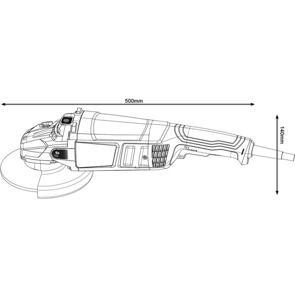 BOSCH GWS 2200-180H Büyük Taşlama (0 601 8C0 100)