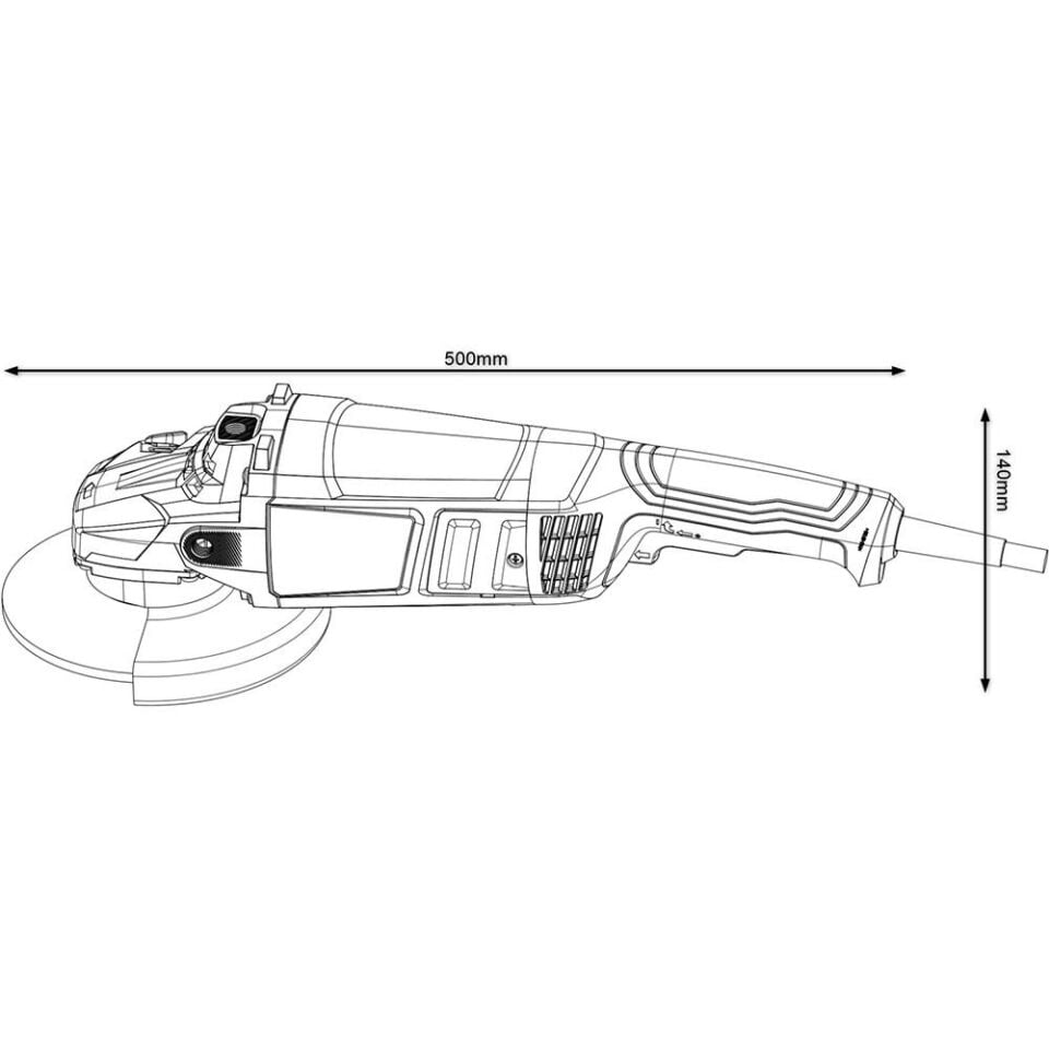 BOSCH GWS 2200-180H Büyük Taşlama (0 601 8C0 100)
