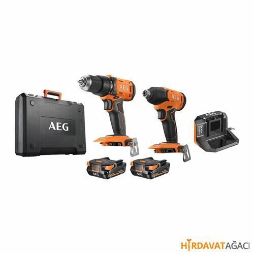 AEG JP18I2-202C Brushed Twin Pack Çok Amaçlı Set (4935479197)