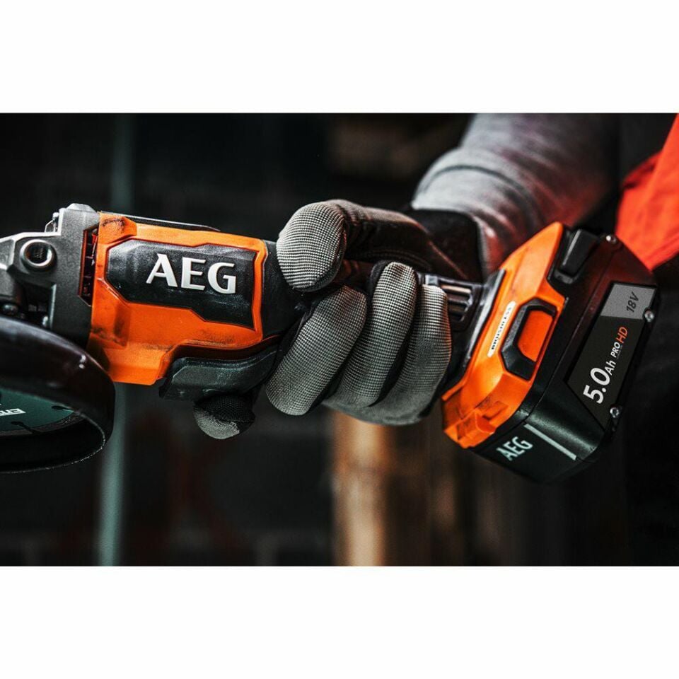 AEG BEWS 18-125BLPX2-502C Akülü Taşlama Makinesi (4935480858)