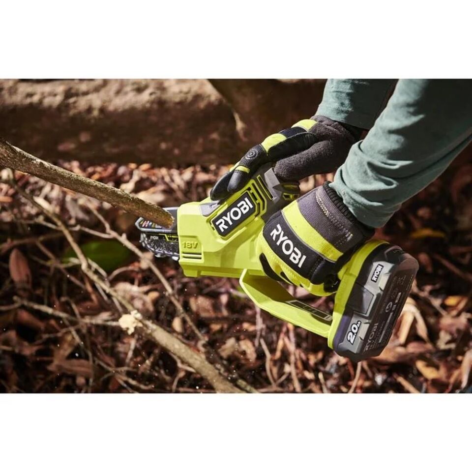 RYOBİ RUY18PSX10A-0 Akülü Kömürsüz Budama Testeresi 10cm (Akü Dahil Değildir.) (5133005433)