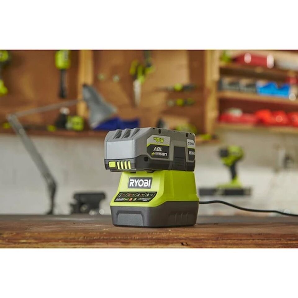 RYOBİ RC18120-150X 18V Li-Ion Akü ve Şarj Cihazı Seti (1x5.0Ah) (5133005573)