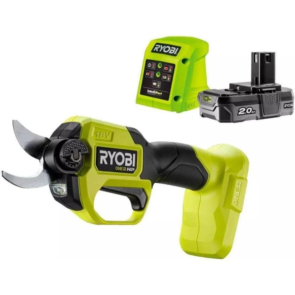 RYOBİ RY18SCXA-120 Akülü Kömürsüz Budama Makinesi (1x2.0Ah) (5133005900)