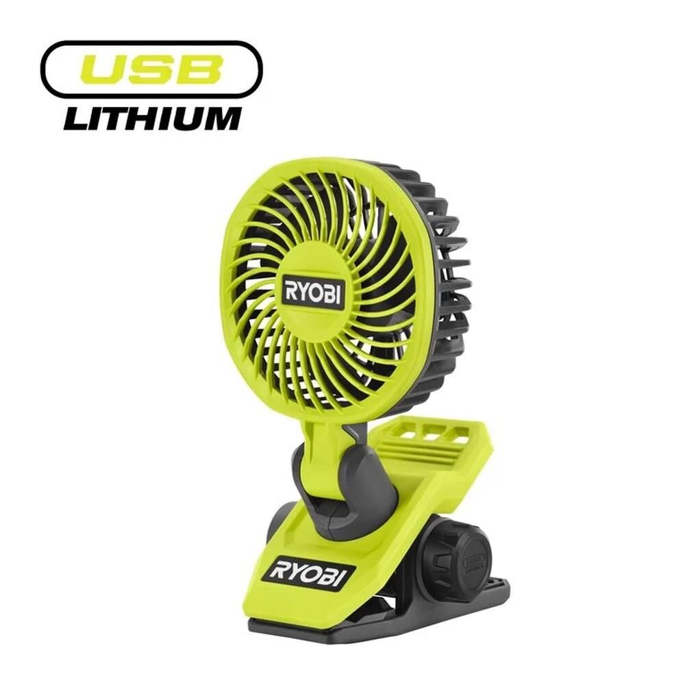 RYOBİ RCF4-0 4V Usb Lityum Akülü Vantilatör (Akü Dahil Değildir.) (5133006130)