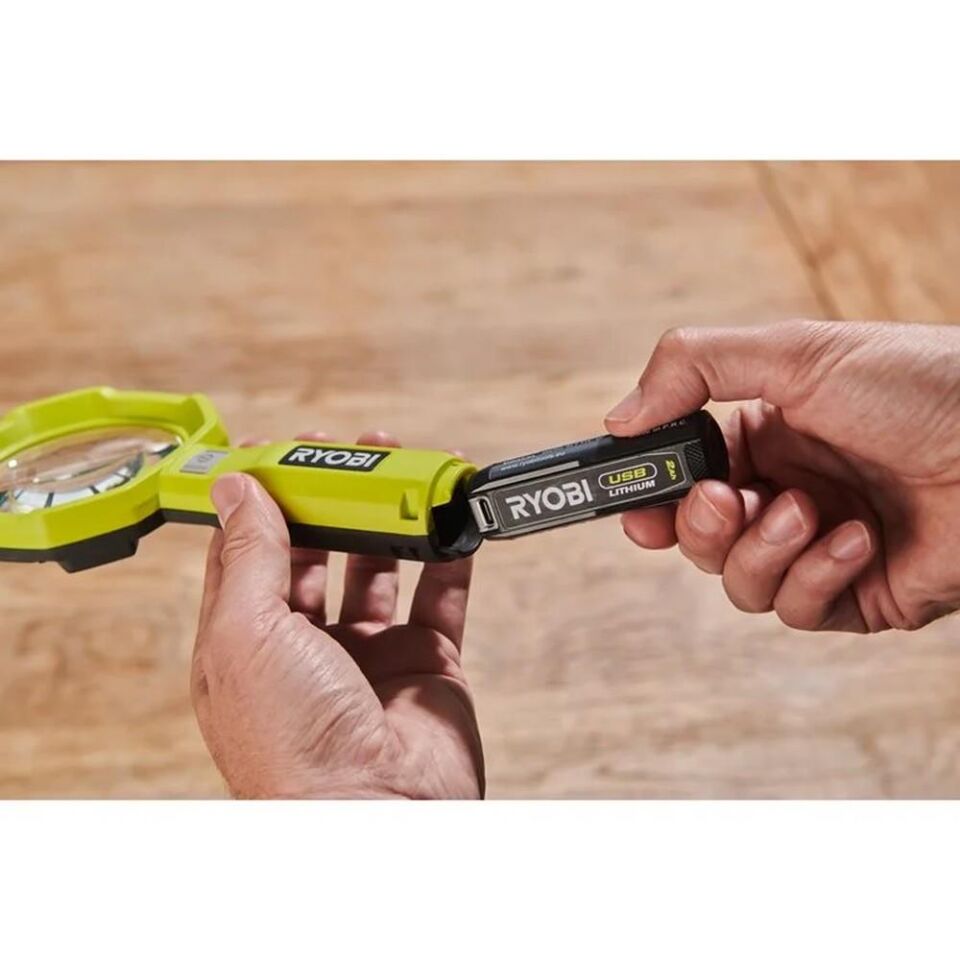 RYOBİ RML4-0 4V Usb Lityum Büyüteçli Işık (Akü Dahil Değildir.) (5133006309)