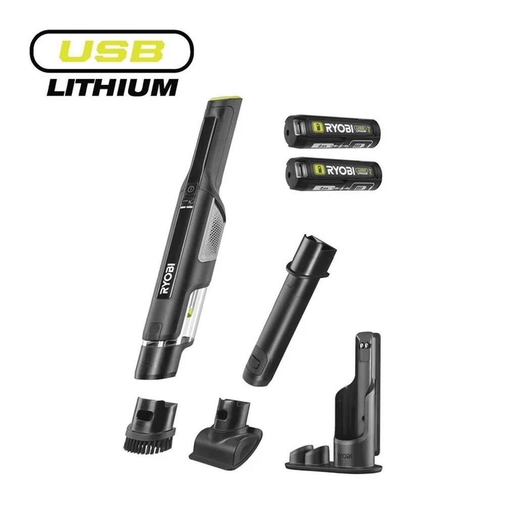 RYOBİ RHV44-220G Usb El Süpürgesi Seti (5133006558)