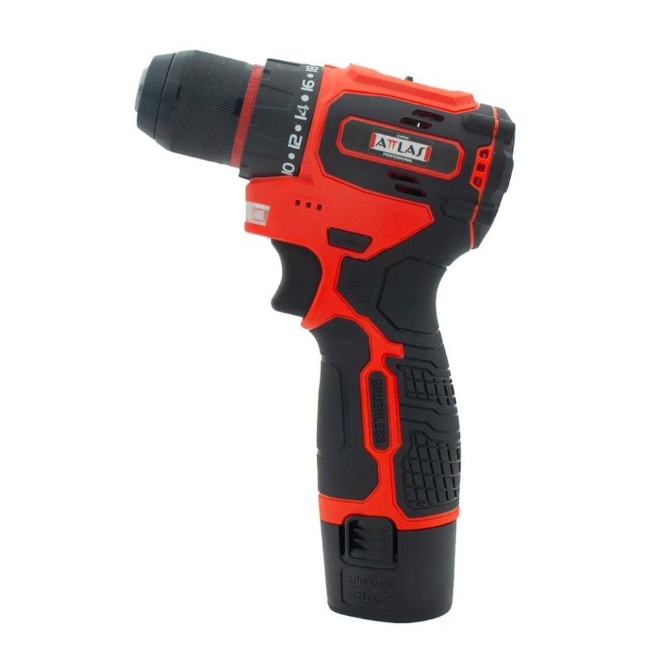 ATTLAS ATBL 12 CDD-202C 12V Akülü Kömürsüz Matkap (A0104085)