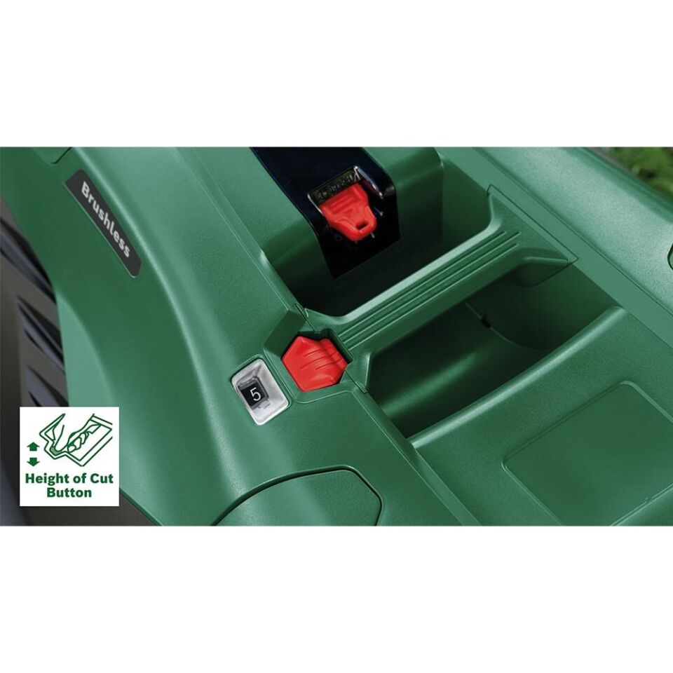 BOSCH ADVANCED ROTAK 36V-40-650 Akülü Çim Biçme Makinesi (1x4.0Ah) (0 600 8B9 F00)