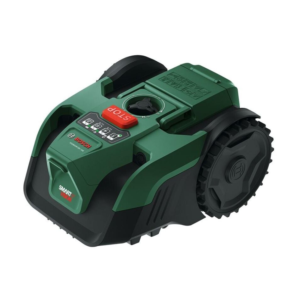 BOSCH VİSİMOW 18V-100 Akülü Robotik Çim Biçme Makinesi (1x4.0Ah) (0 600 8E1 002)