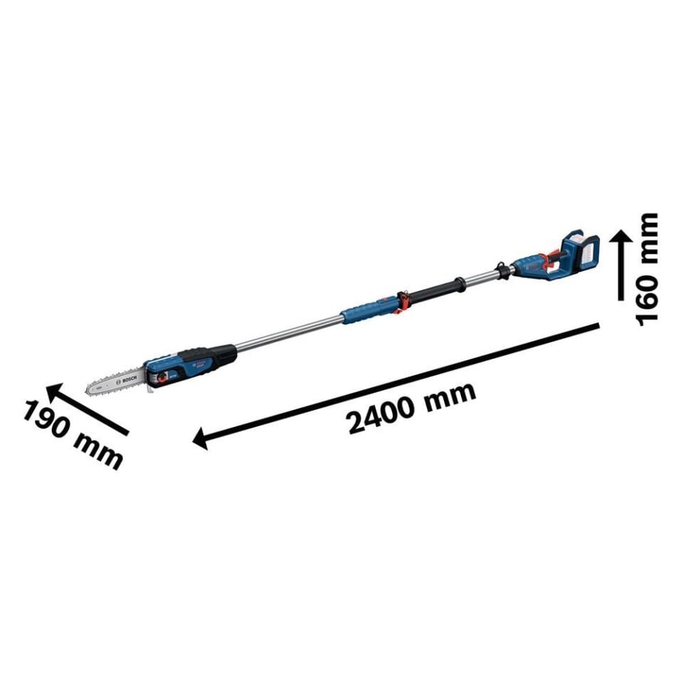 BOSCH GKE 18V-25 T Yüksek Dal Budama Testeresi (Akü Dahil Değildir.) (0 600 8D6 000)