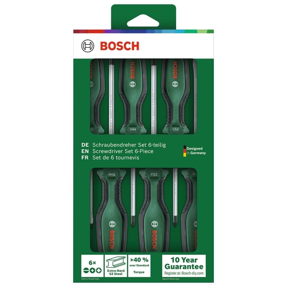 BOSCH 6 Parça Tornavida Seti Set 1 (1 600 A02 BX7)
