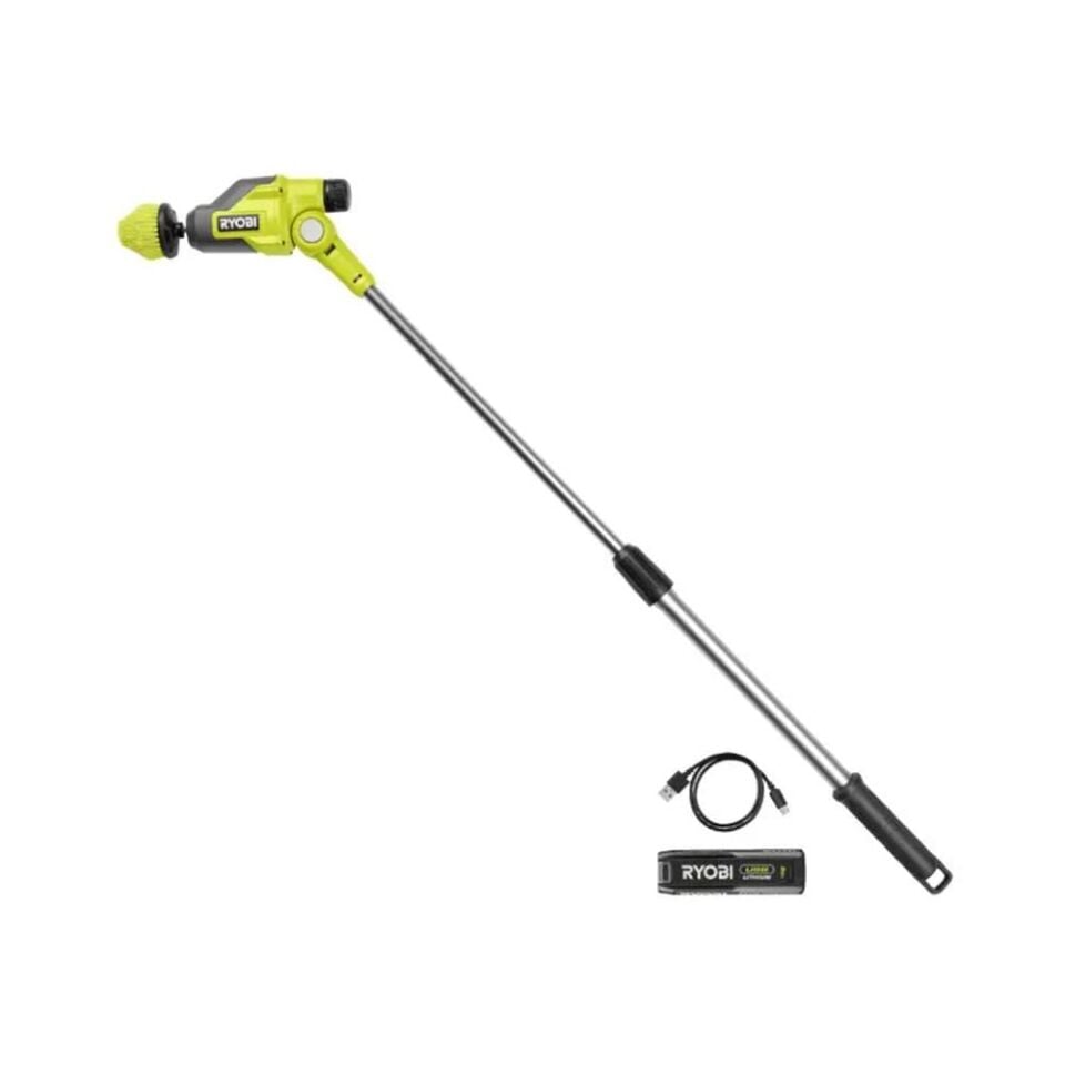 RYOBİ RTS4-120G 4V Akülü Teleskopik Fırça (1x2.0Ah) (5133006690)