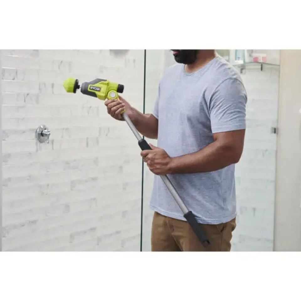 RYOBİ RTS4-120G 4V Akülü Teleskopik Fırça (1x2.0Ah) (5133006690)