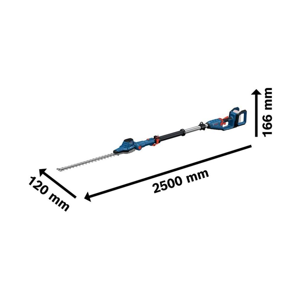 BOSCH GHE 18V-50 TP Çit Kesme Makinesi (Akü Dahil Değildir.) (0 600 8D5 000)