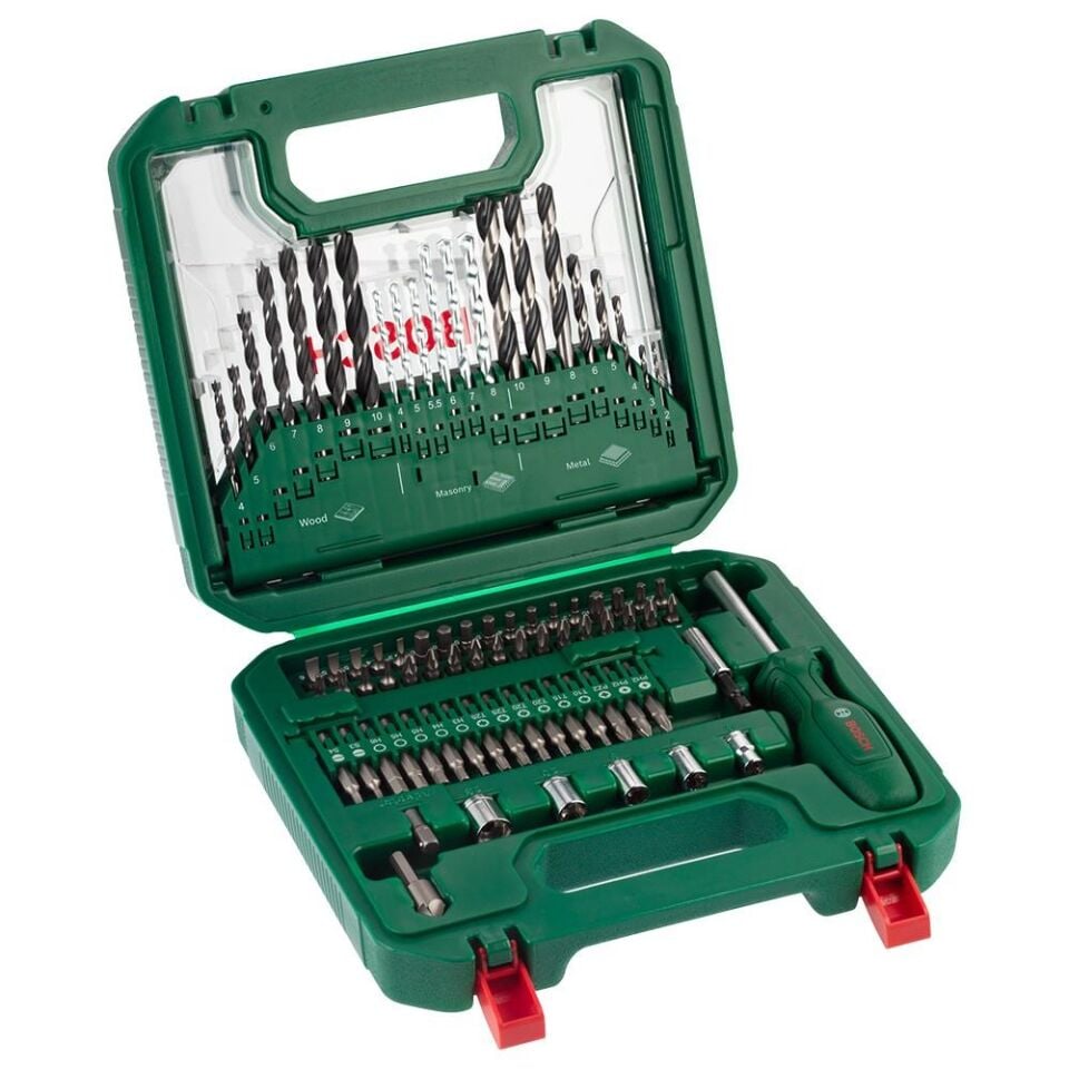 BOSCH Karışık Aksesuar Seti  M 80 Parça (2 608 522 567)