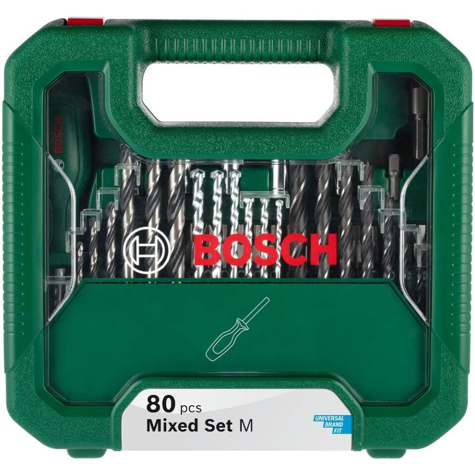 BOSCH Karışık Aksesuar Seti  M 80 Parça (2 608 522 567)