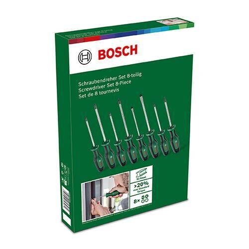 BOSCH 8 Parça Tornavida Seti (1 600 A02 BX8)