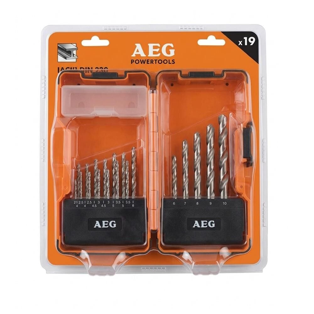 AEG HSS-G 19 Parça Metal Matkap Ucu (2-10) (4932352242)