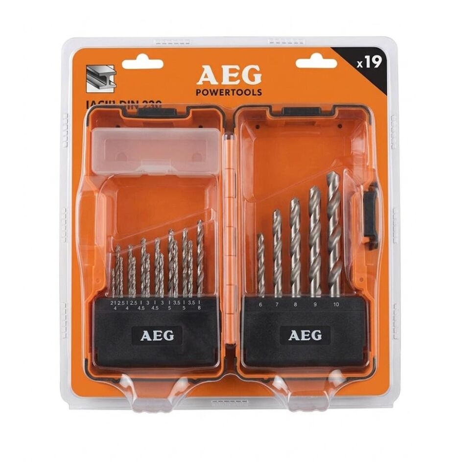 AEG HSS-G 19 Parça Metal Matkap Ucu (2-10) (4932352242)