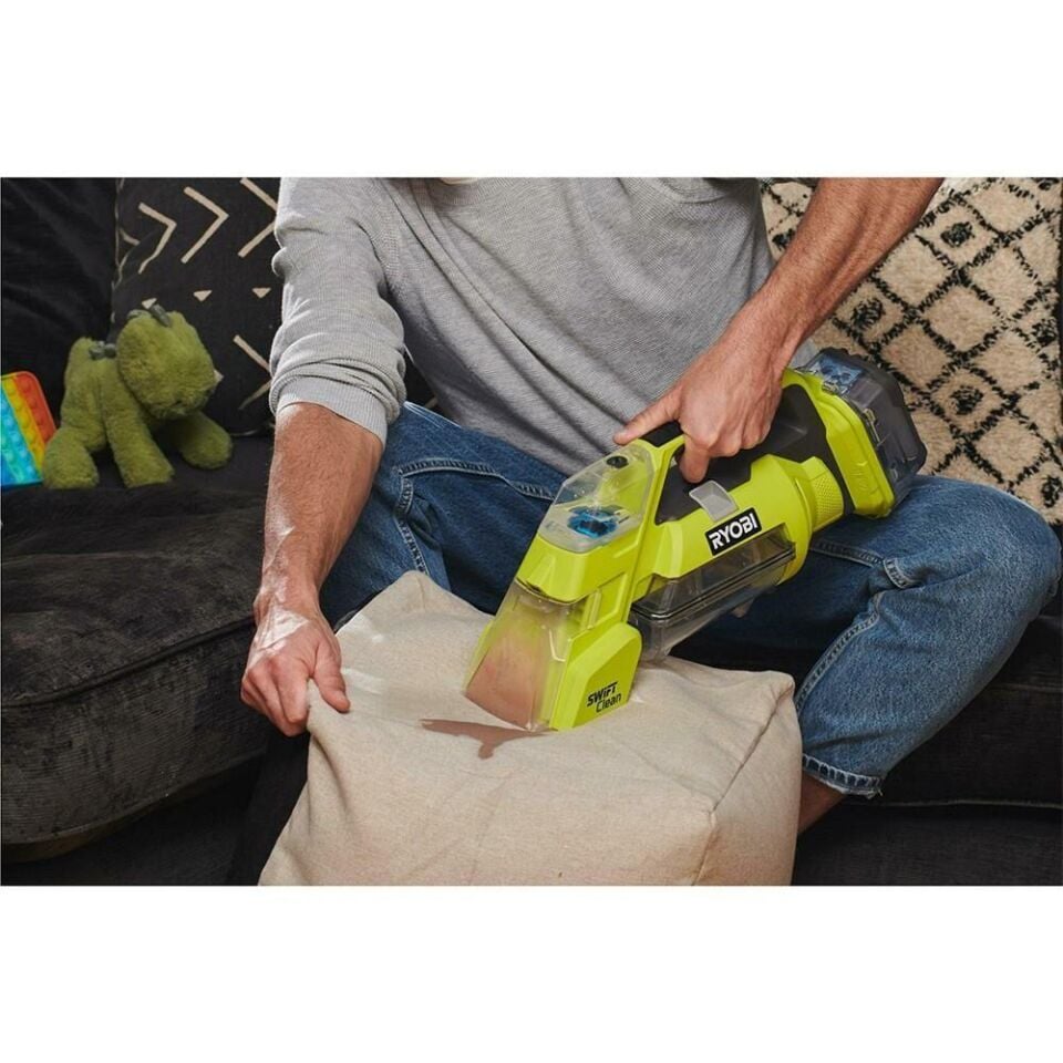 RYOBİ RDC18-1C20G Akülü Halı Koltuk Yıkama (1x2.0Ah Akü + Şarj Cihazı) (5133006331)