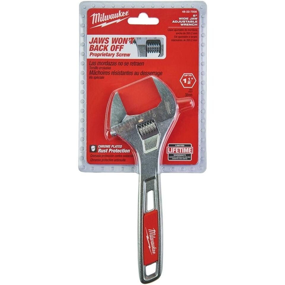 MİLWAUKEE 200mm Kurbağacık Geniş Ağız (48227508)
