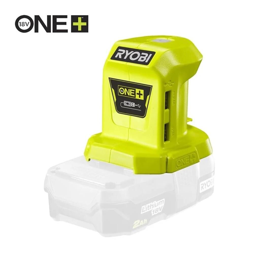 RYOBİ R18USB-0 18V Li-Ion Akülü Usb Adaptör (5133004381)
