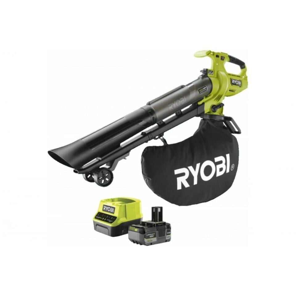 RYOBİ RY18BVXA-150 Akülü Üfleme ve Vakulama Makinesi (1x5.0Ah) (5133005666)
