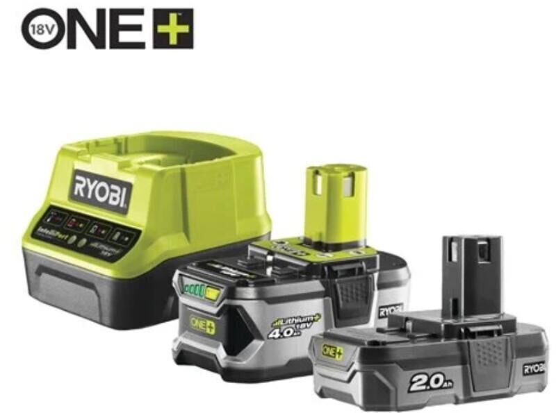 RYOBİ RC18120-242X Akü ve Şarj Cihazı Seti 1x2.0Ah 1x4.0Ah (5133005961)