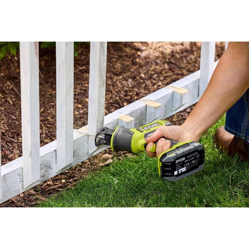RYOBİ R18RSC-1C20GP 18V Akülü Tilki Kuyruğu Testere (1x2.0Ah) (5133006951)