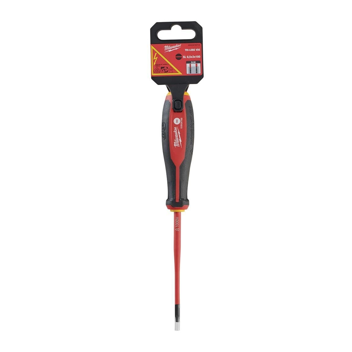 MİLWAUKEE Trı-Lobe Vde Tornavida 0.5X3X100  (4932478713)