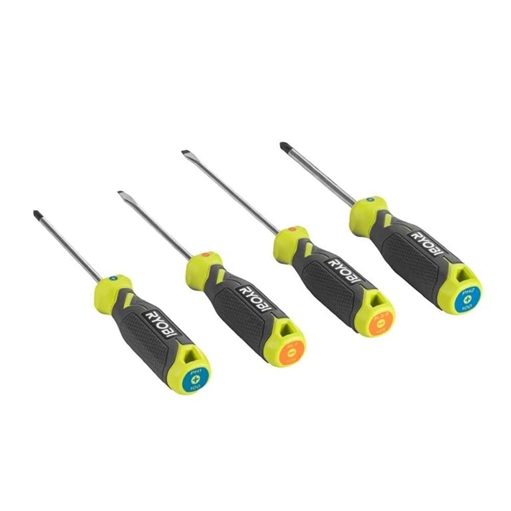 RYOBİ RHSDS4PC 4 Parça Tornavida Seti (5132006043)