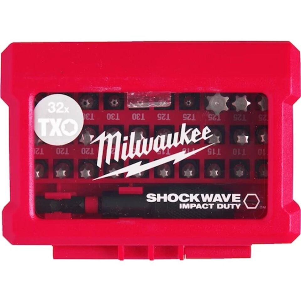MİLWAUKEE Shockwave Impact Duty Torx Bits Uç Seti 32 Parça (4932471586)