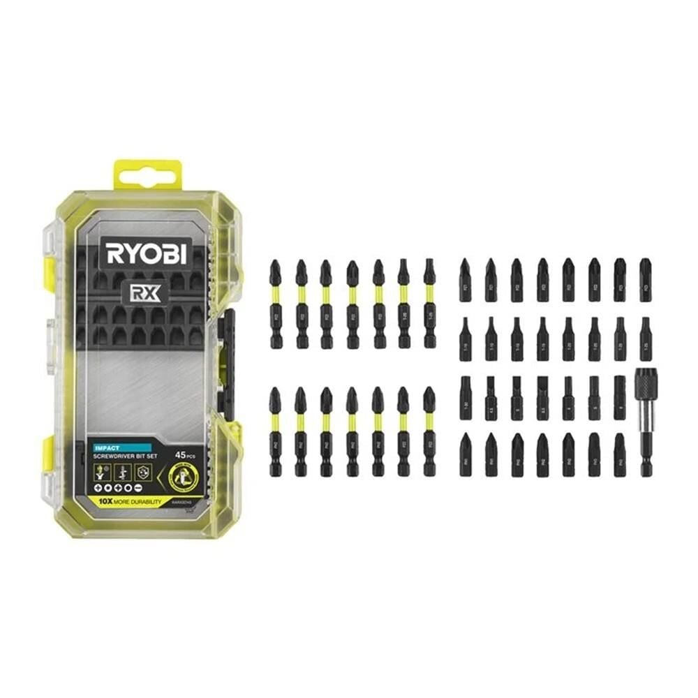 RYOBİ RARXSD45 45 Parça Vidalama Seti (5132006638)