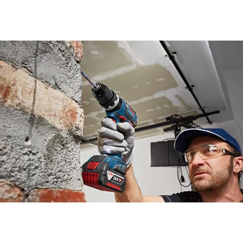 BOSCH GSB 18V-60 C Akülü Darbeli Delme Vidalama (Akü Dahil Değildir.) (0 601 9G2 102)