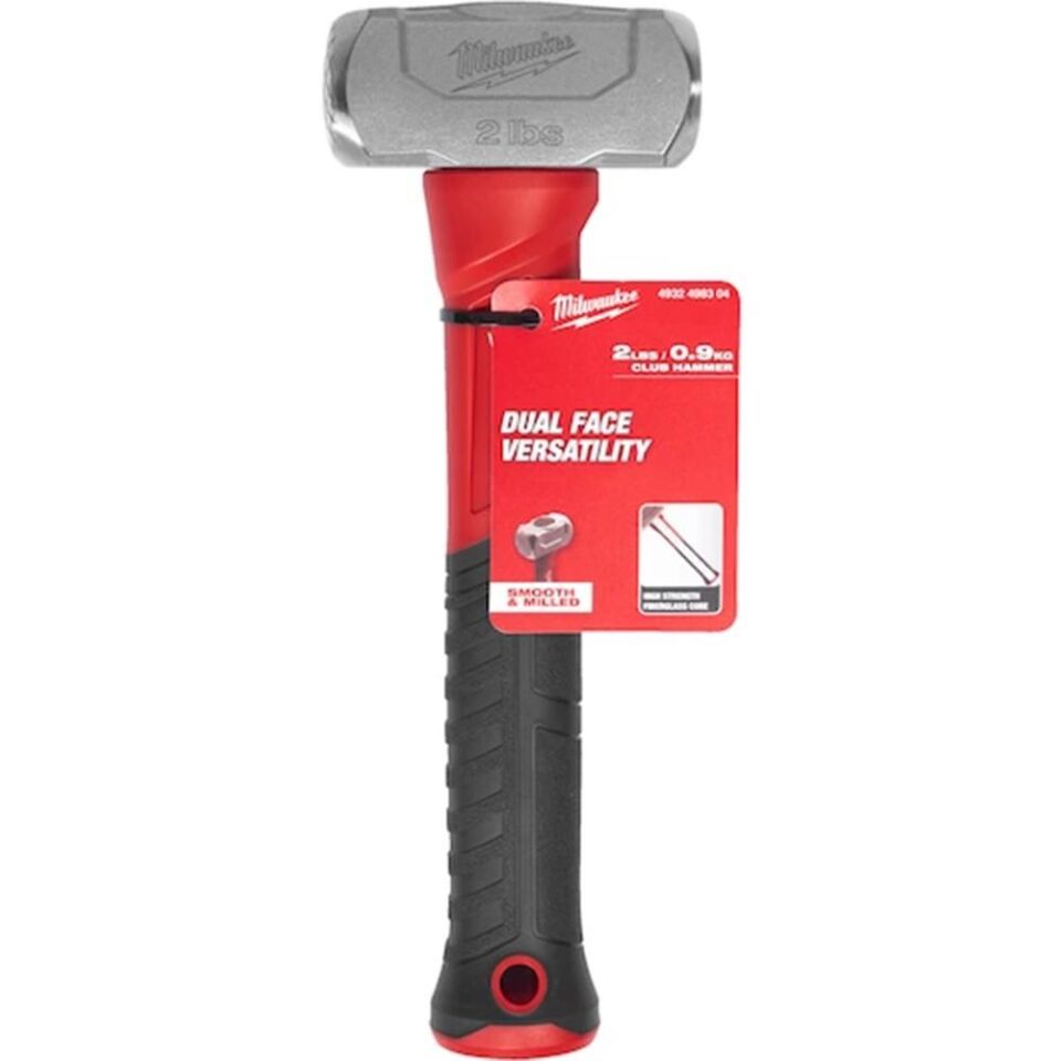MİLWAUKEE Fiber Saplı Club Çekiç (Madırga) 910gr (4932498304)
