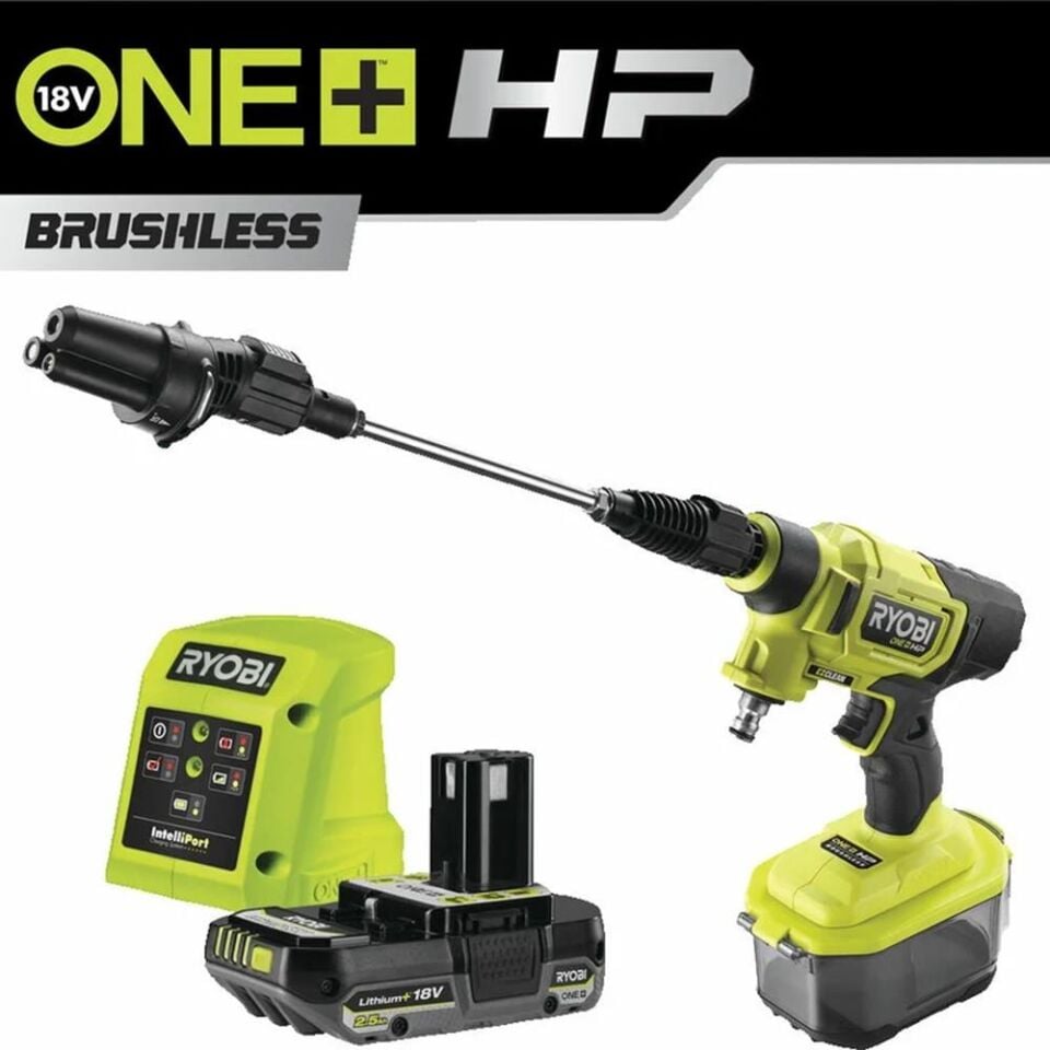 RYOBİ RY18PWX41A-125 18V Akülü Li-Ion Basınçlı Yıkama Makinesi (5133005545)