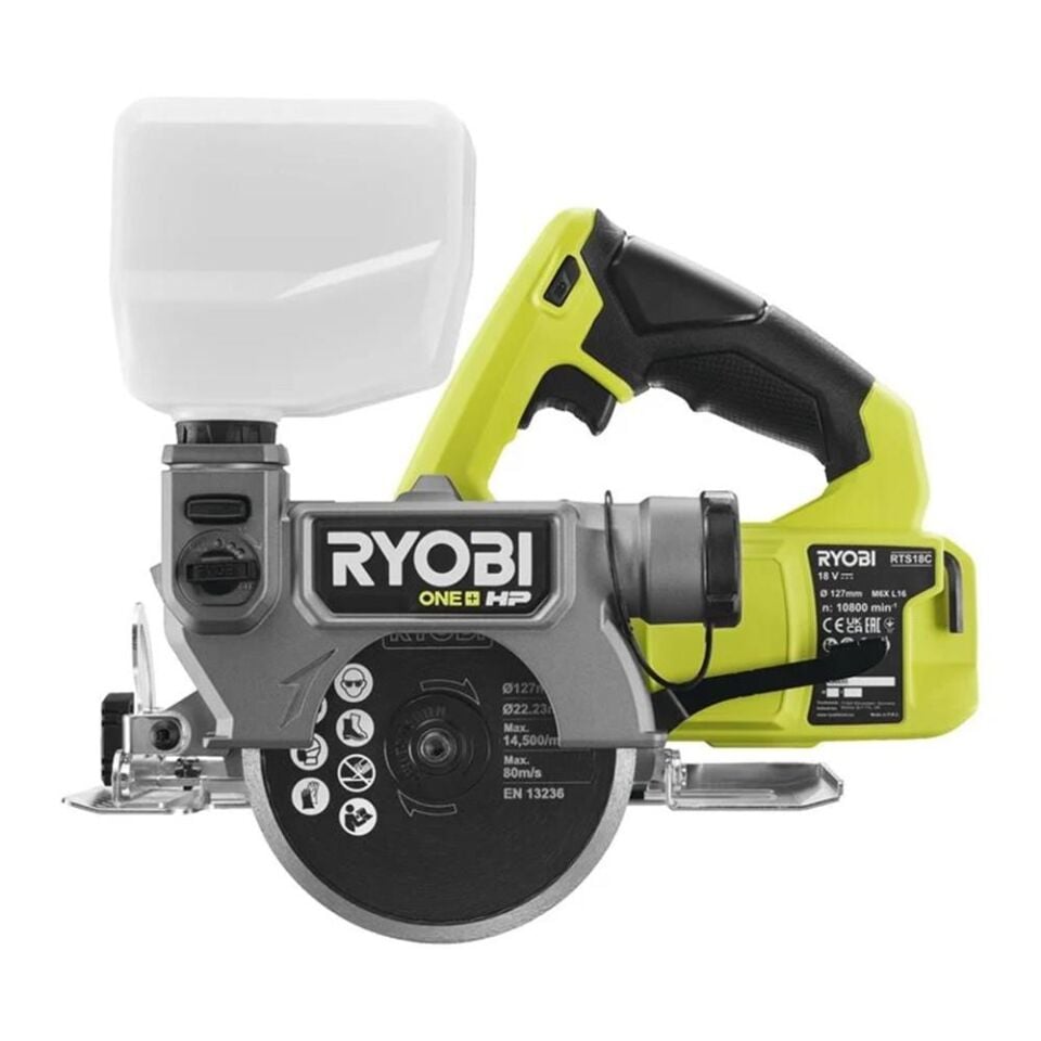 RYOBİ RTS18C-0 18V Akülü Kömürsüz Mermer Seramik Sulu Kesme Makinesi (Akü Dahil Değildir.) (5133006162)