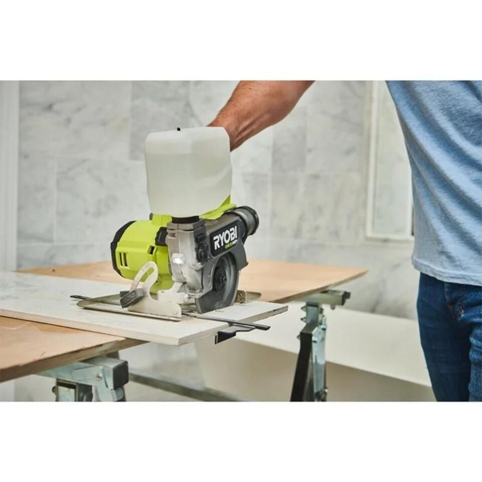 RYOBİ RTS18C-0 18V Akülü Kömürsüz Mermer Seramik Sulu Kesme Makinesi (Akü Dahil Değildir.) (5133006162)