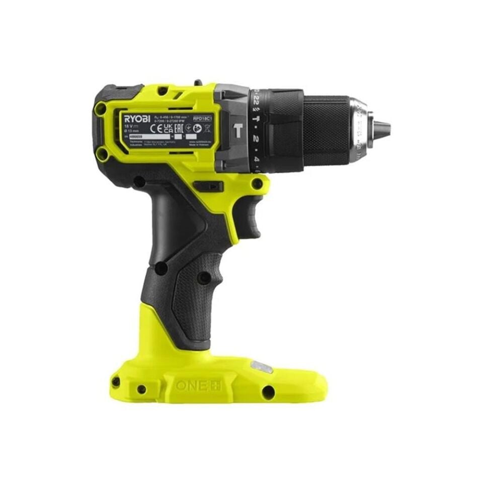 RYOBİ RPD18C1-0 18V Akülü Darbeli Matkap (Akü Dahil Değildir.) (5133006522)
